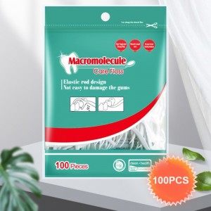 100 chiếc túi chất lượng cao Nhà sản xuất chỉnha khoa Nha khoa Pick Floss chongười lớn chỉnha khoa